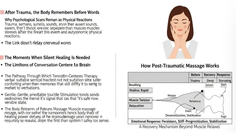 🕊️ 말 없이도 위로받는 법, 트라우마 이후의 마사지 치유력